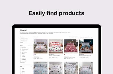 Easily find products to sell